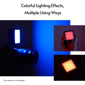 نور ثابت مخصوص موبایل و دوربین شارژی مدل N69 RGB